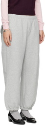 Sandy Liang Gray Dimple Sweatpants
