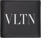 Valentino Garavani Black 'VLTN' Wallet