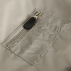 END. x Anglan Parachute Ruched Bomber Jacket in Grey 