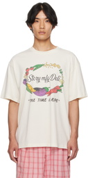 Story mfg. Off-White Grateful S/S T-Shirt