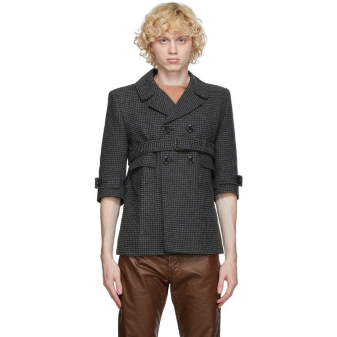 Photo: Marc Jacobs Brown and Grey The Shrunken Boys Jacket