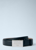 Acne Studios Engraved Logo Leather Belt