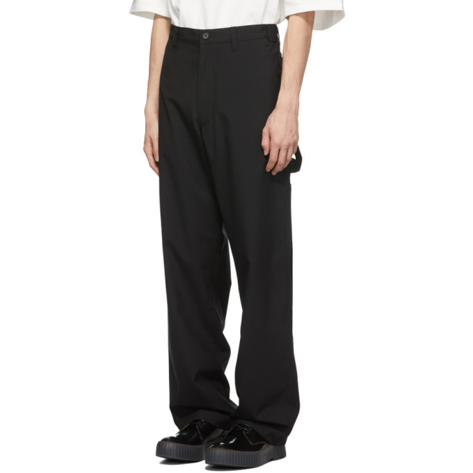 Camiel Fortgens Black Cotton Worker Pants