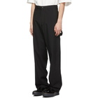 Camiel Fortgens Black Cotton Worker Pants