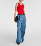 Givenchy Low-rise wide-leg jeans