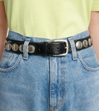 Golden Goose - Trinidad studded leather belt