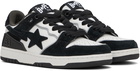 BAPE Black & White SK8 STA #3 M1 Sneakers