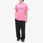 ERL Unisex Venice T-Shirt in Pink