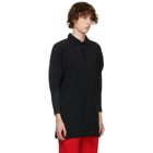 Homme Plisse Issey Miyake Black Monthly Color March Polo Coat