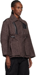 Kiko Kostadinov Brown Wertmuller Coat
