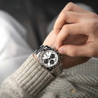 Duxot Accelero Chronograph Quartz White Dial Mens Watch DX-2065-11