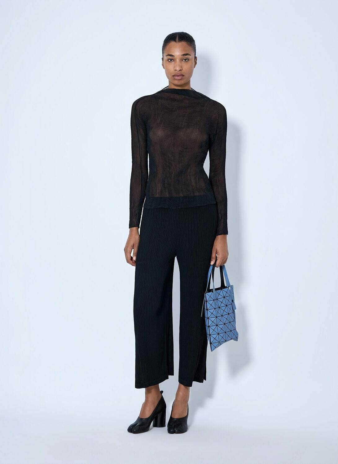 Issey Miyake Hatching Pleats Pants