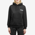 Napapijri Women's Patch Logo Hoodie in Black