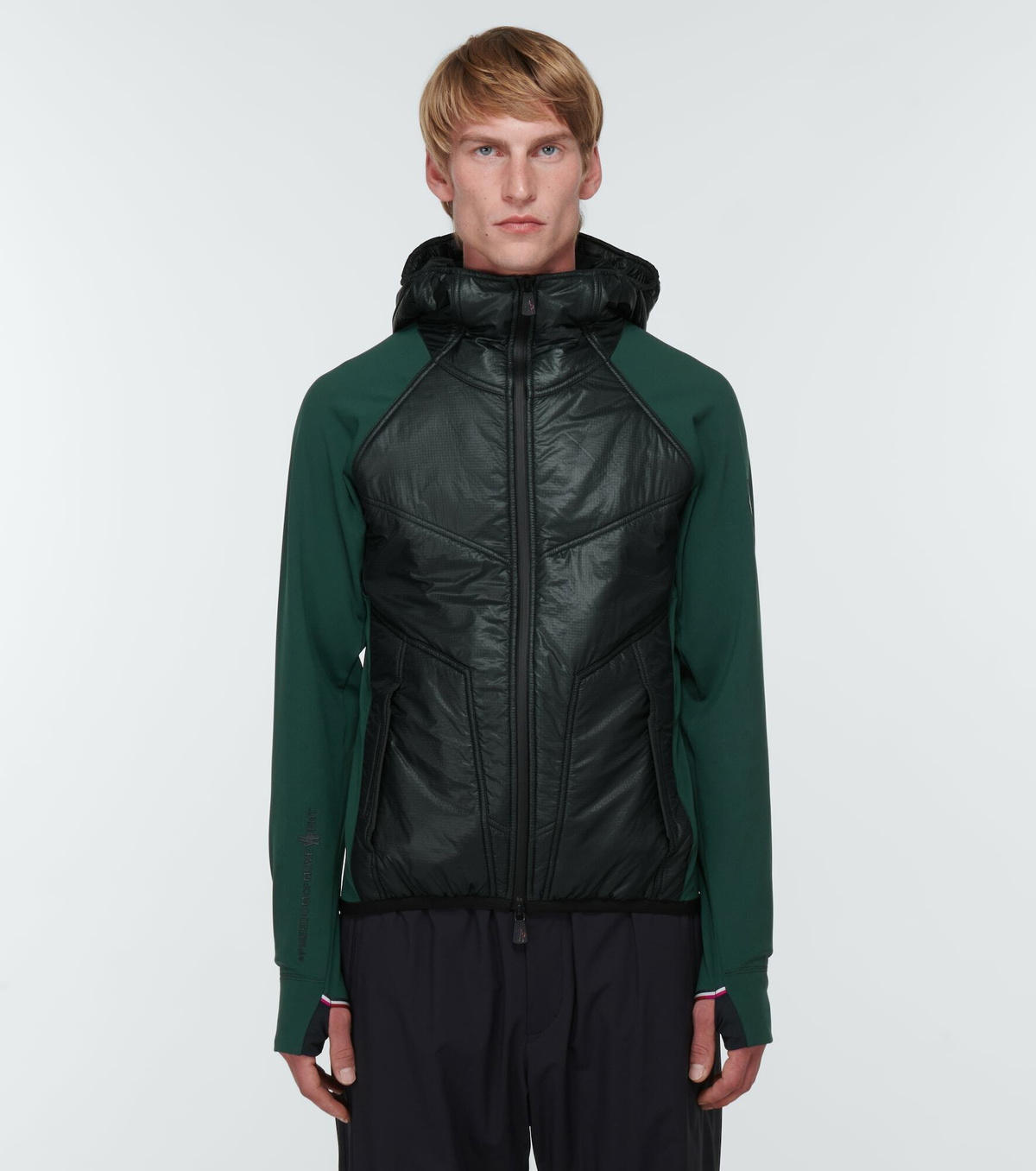 【関税&送料込】Moncler Grenoble Hooded Sweatshirt Moncler Grenoble - Padded hooded sweatshirt Moncler Grenoble