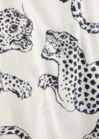 Desmond & Dempsey Jag Printed Cotton Nightdress Cream