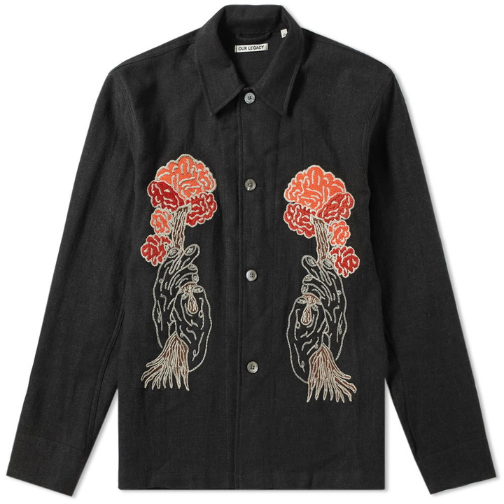 Photo: Our Legacy Embroidered Box Shirt Embroidered Tree