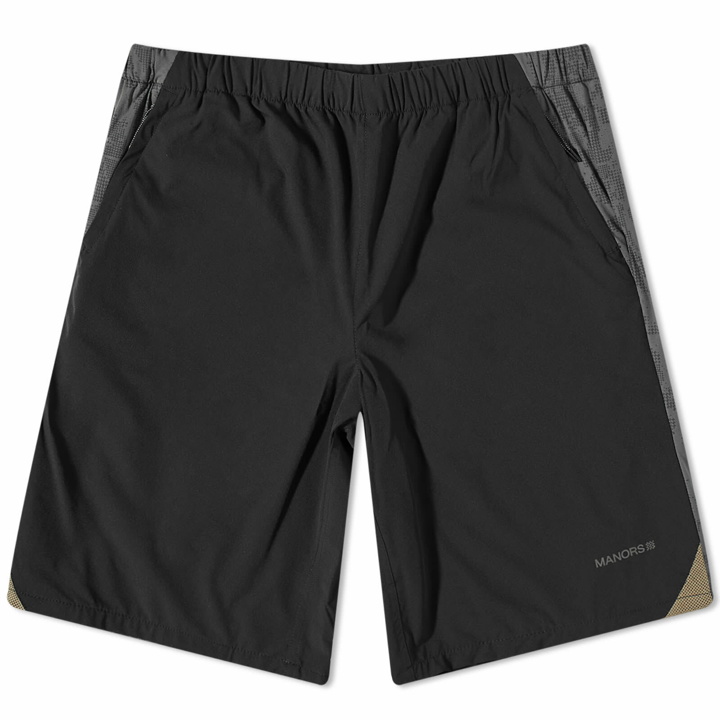 Photo: Manors Golf Men's Ranger Tech Short in Black