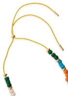 Eliou Pia Beaded Cord Necklace - Multicoloured 1 - One Size