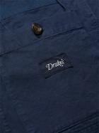 Drake's - MKII Cotton-Canvas Blazer - Blue