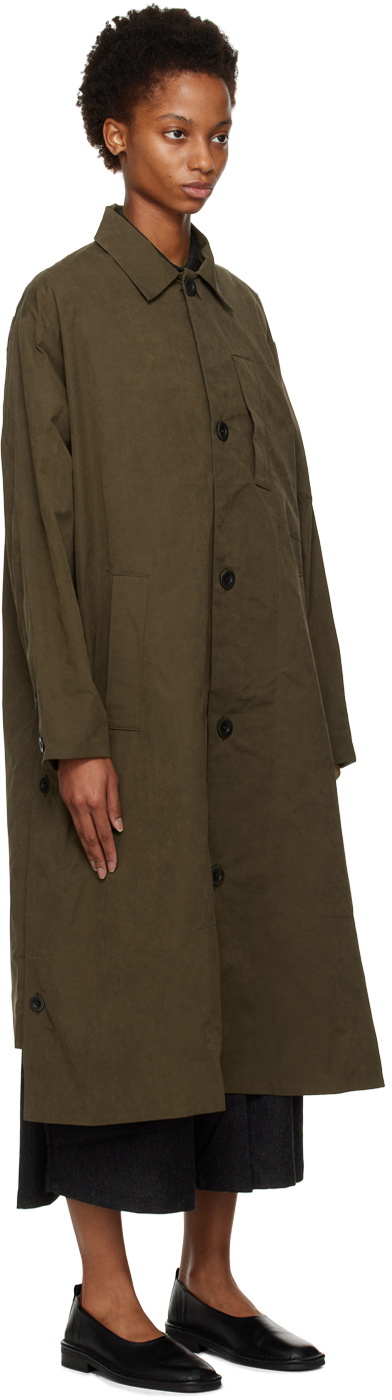 Toogood Khaki 'The Messenger' Coat Toogood