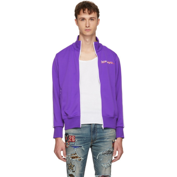 Photo: Palm Angels Purple Playboi Carti Edition Die Punk Track Jacket