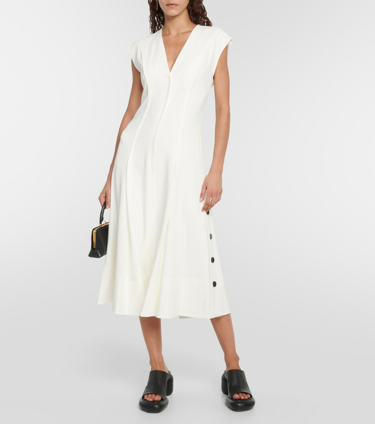 Proenza Schouler Crepe midi dress Proenza Schouler