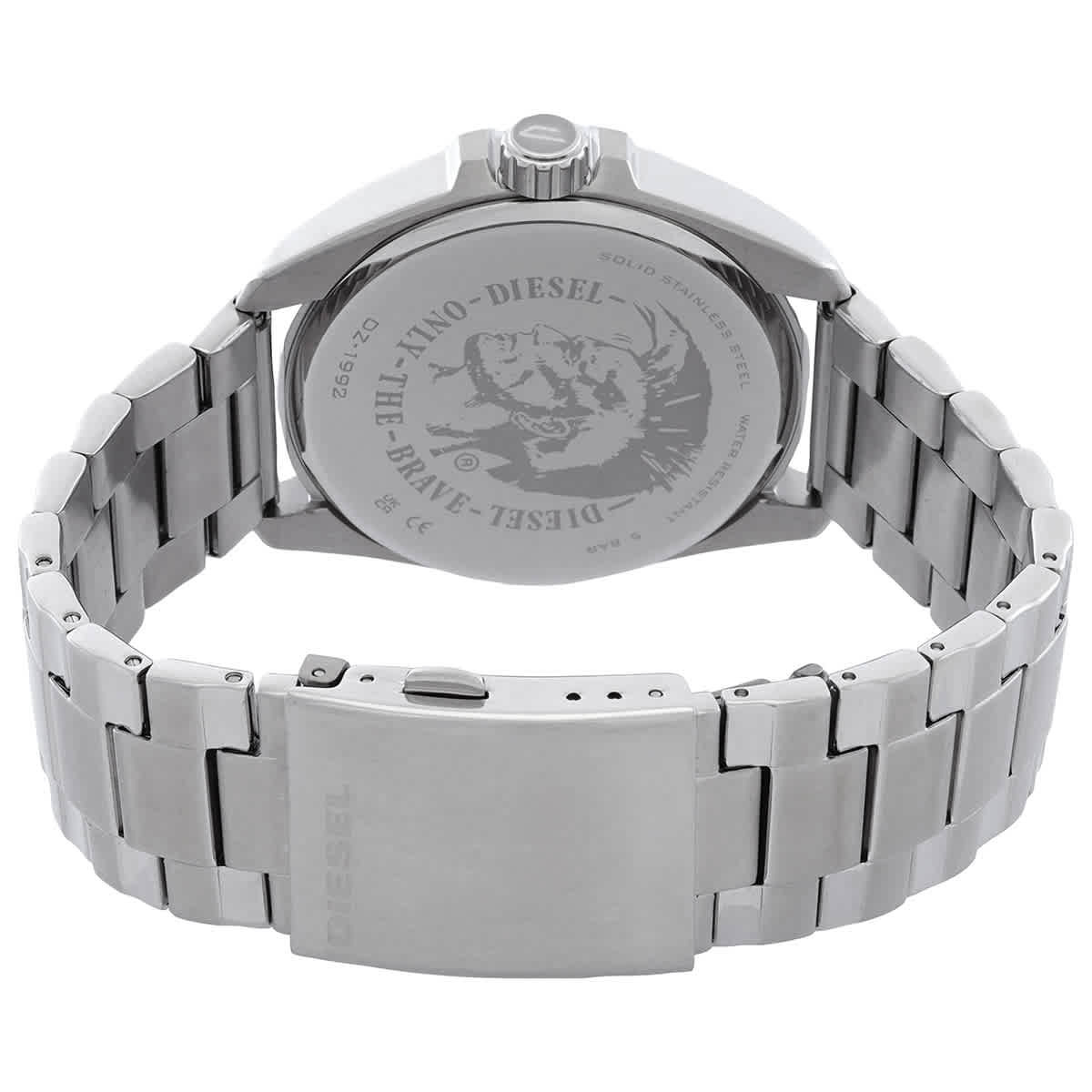 Diesel Quartz White/Red Dial Mens Watch DZ1992 Diesel