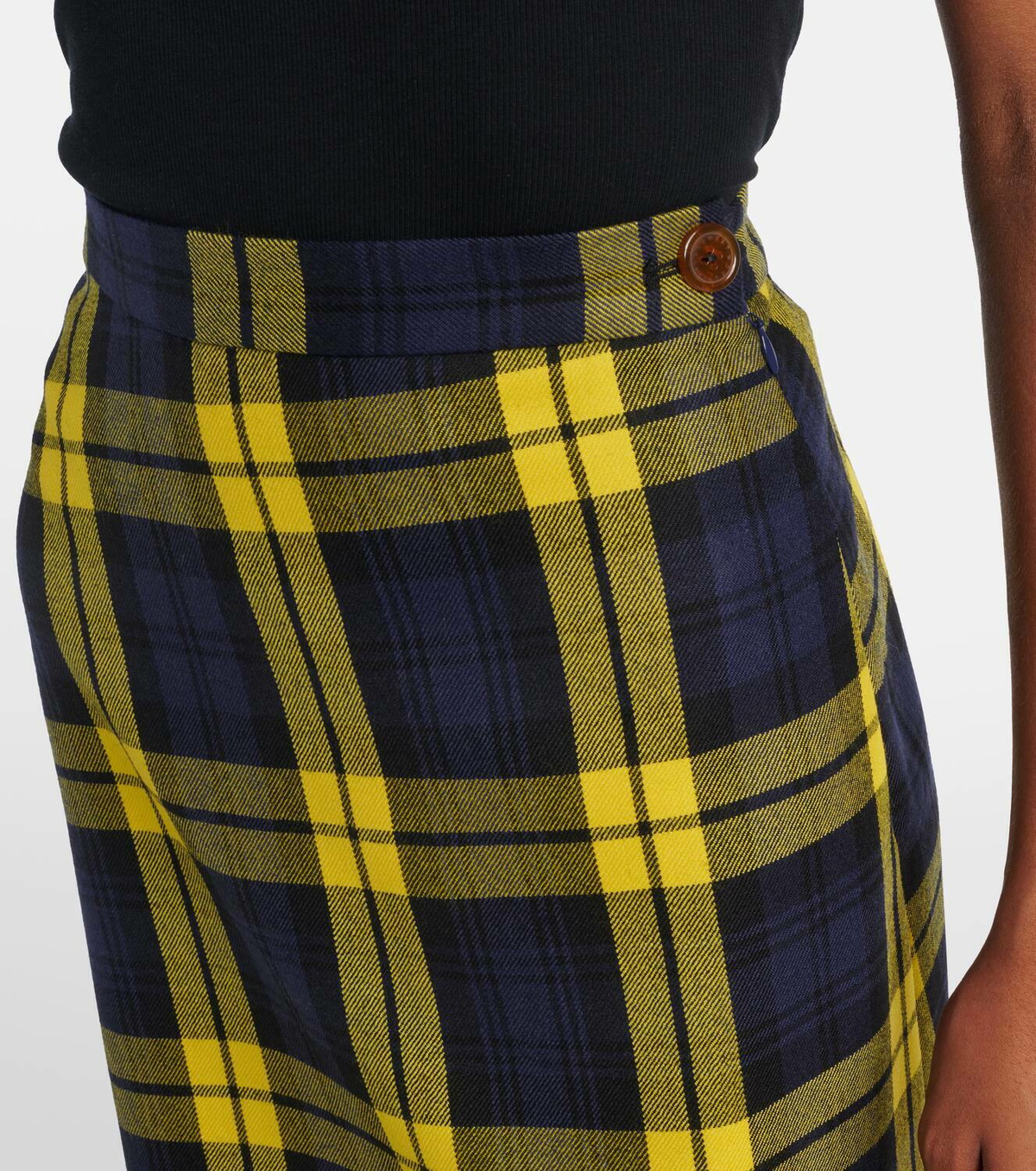 Vivienne Westwood Infinity virgin wool miniskirt Vivienne