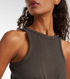 Magda Butrym Knotted cotton and silk tank top