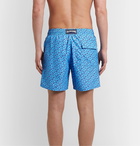 Vilebrequin - Moorea Mid-Length Printed Swim Shorts - Blue