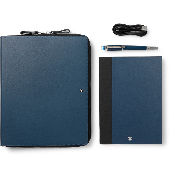 Photo: Montblanc - StarWalker Augmented Notebook Set - Blue