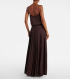 Ferragamo Gathered gown