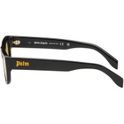 Palm Angels Black Ventura Sunglasses