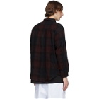 Billy Red Wool Flannel Check Shirt