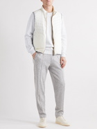 Brunello Cucinelli - Cotton-Blend Jersey Sweatshirt - Gray