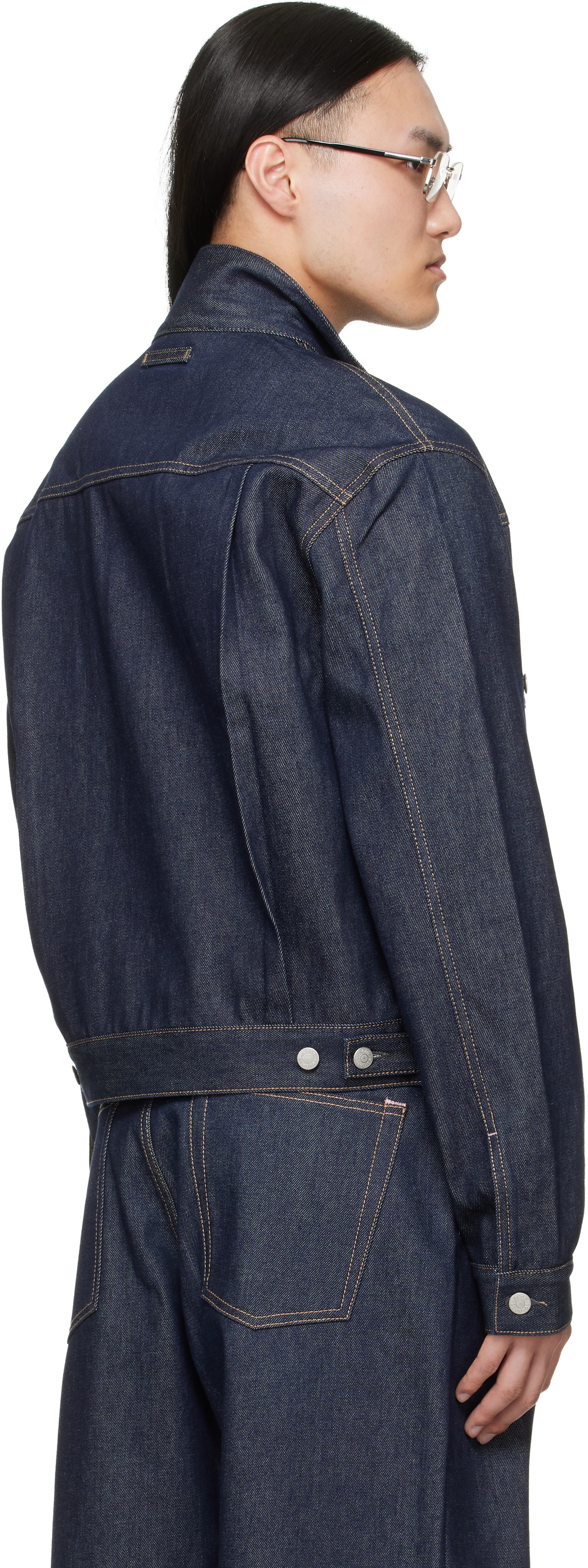 Acne Studios Indigo Ryker U New Denim Jacket