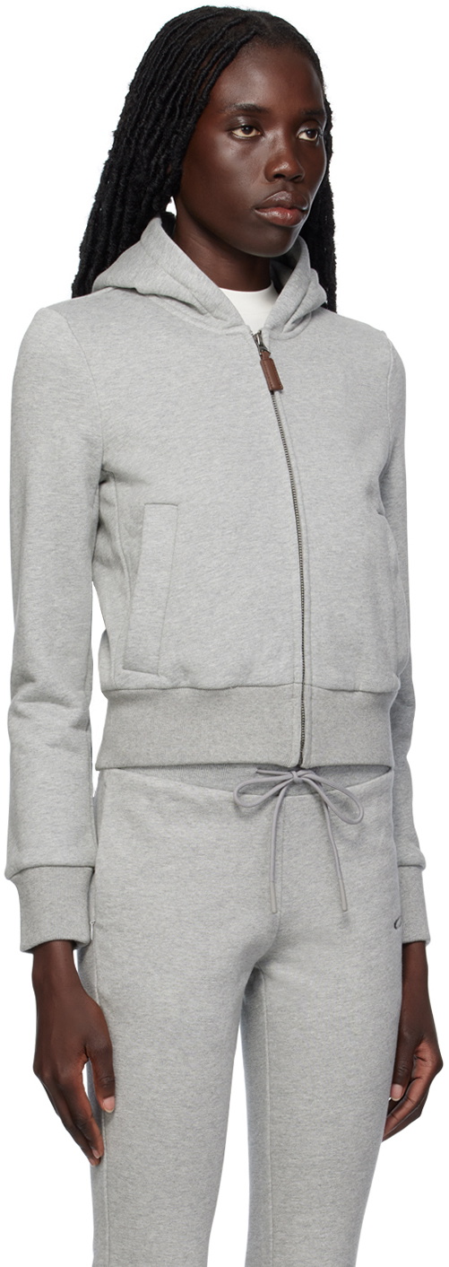 Fax Copy Express SSENSE Exclusive Gray Hoodie