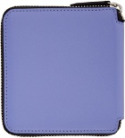 Maison Kitsuné Purple All-Right Square Wallet