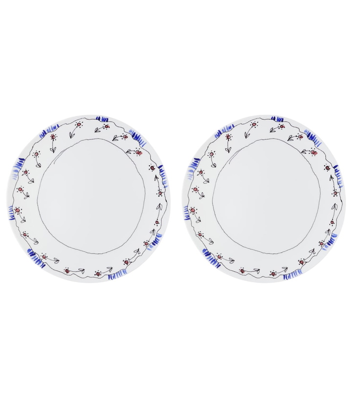 Photo: Serax x Marni Anemone Milk set of 2 starter plates