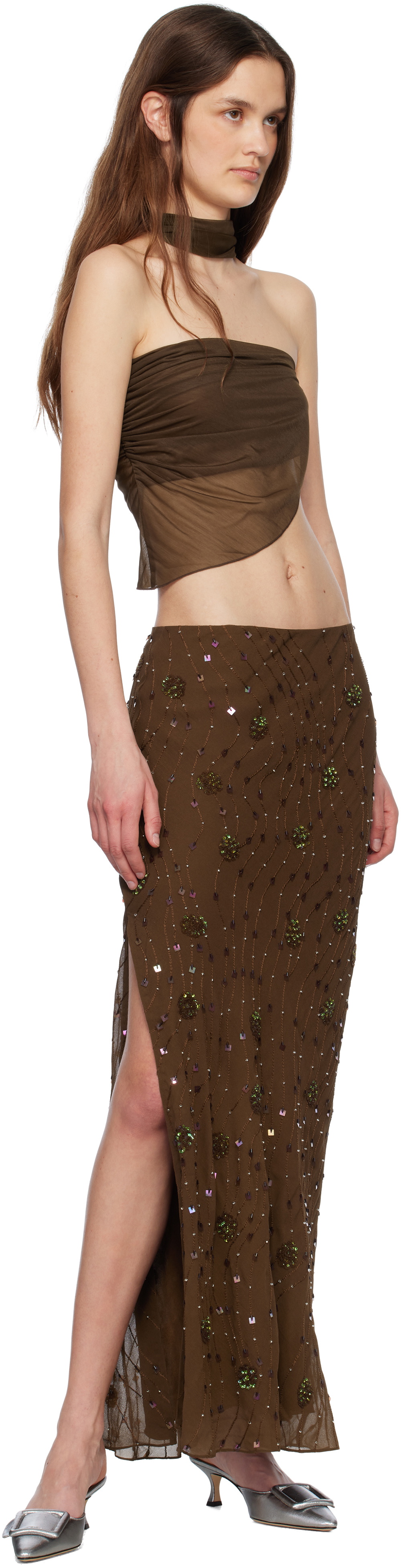 Mirror Palais Brown Deity Top