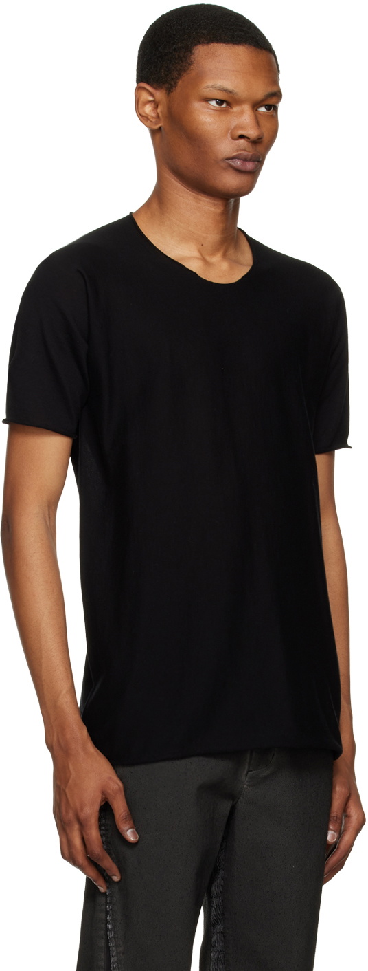 Label Under Construction Black Arched T-Shirt