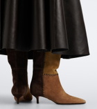 Veronica Beard Lisa suede knee-high boots