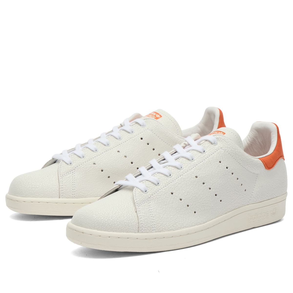 Adidas Men's Stan Smith 80S Sneaker in Ftwr White/Craft Orange/Off White