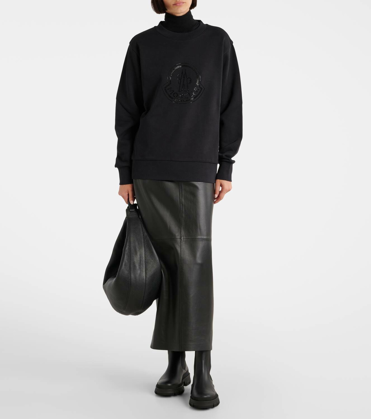 Moncler Hevea leather Chelsea boots