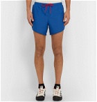 DISTRICT VISION - Spino Slim-Fit Stretch-Shell Shorts - Blue