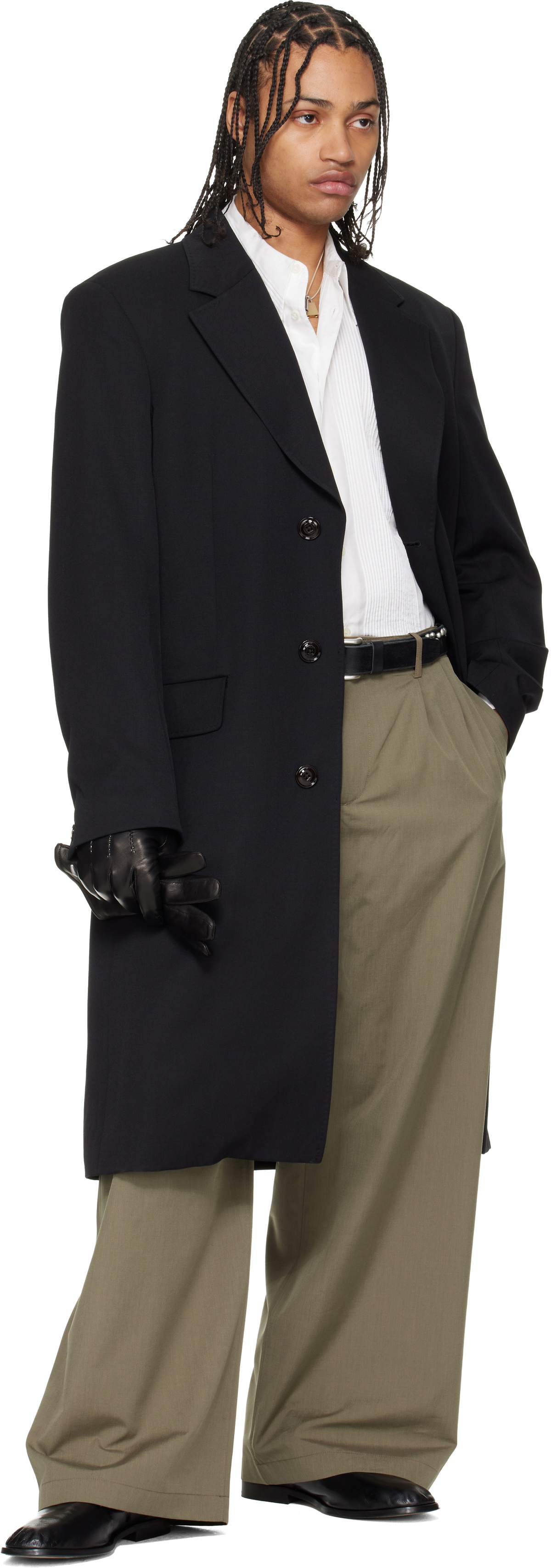 OUR LEGACY Black Dolphin Coat