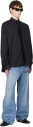VETEMENTS Blue 'Made In Europe' Jeans