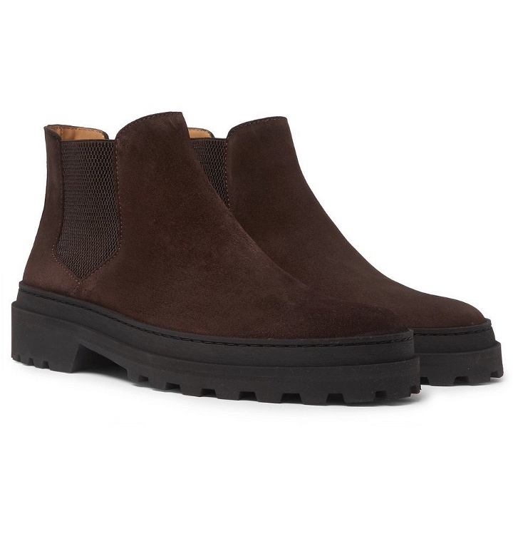 Photo: A.P.C. - Marcus Suede Chelsea Boots - Brown