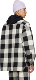 Acne Studios Black & White Padded Shirt