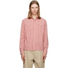 Polo Ralph Lauren Red & White Classic Fit Checked Western Shirt